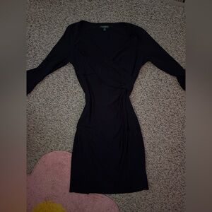 Ralph Lauren Classic Black Long Sleeve Dress
